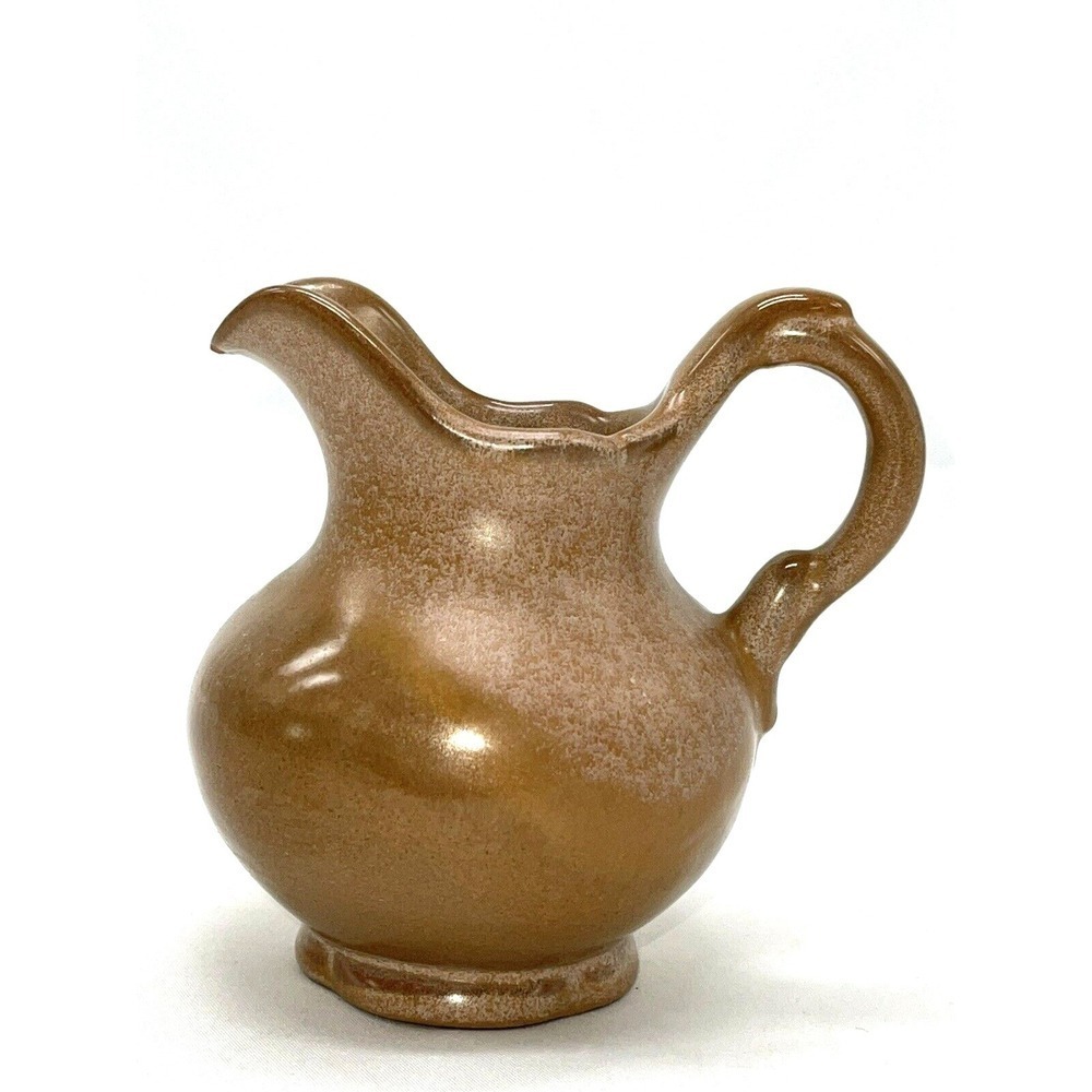 Vintage Frankoma Brown Creamer Pitcher 40A 1960s Mid Century Modern SEE PICS
